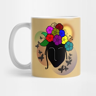 Beautiful Black Lady Mug